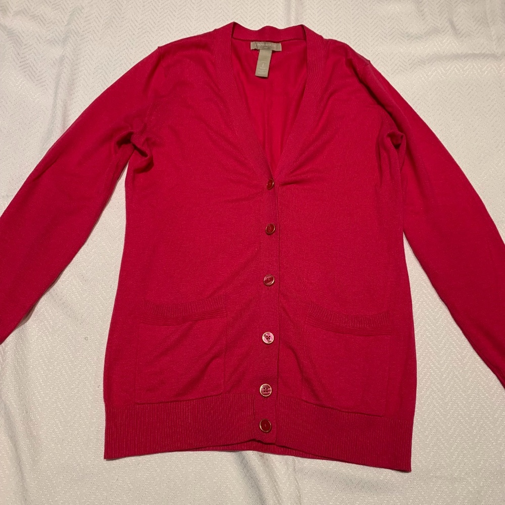 🔥HOST PICK🔥 Banana Republic Sweater/Cardigan, Pink, Small Petite